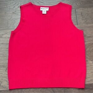 Vintage Pendleton Women’s Sweater Vest. Medium. Red. Rayon/Nylon Blend